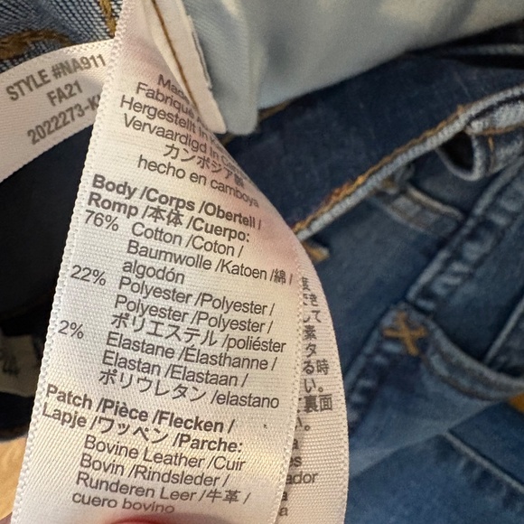 Madewell Roadtripper stovepipe jean medium wash size 28 - Picture 4 of 5